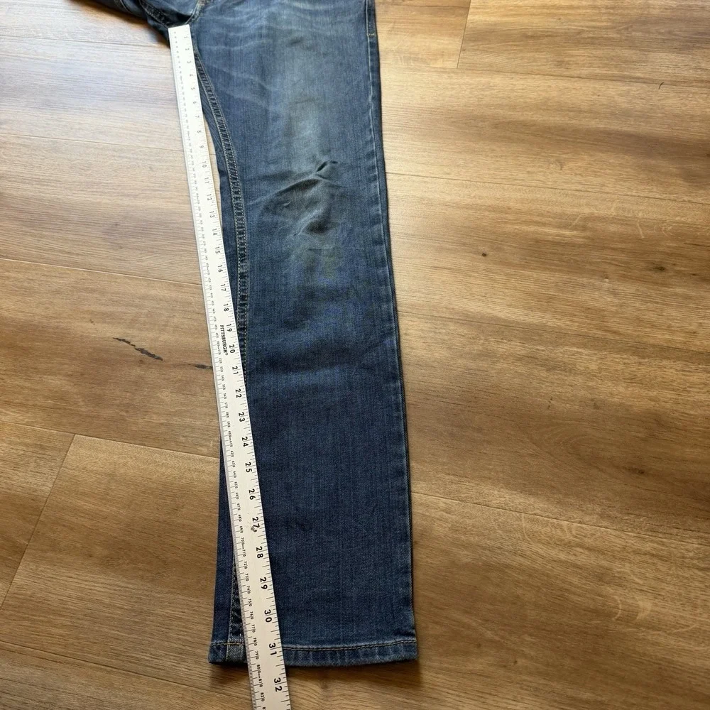 Diesel Thommer Jeans Men 29x32 Blue Slim Skinny Stretch Dark Wash Denim‎ 0848U